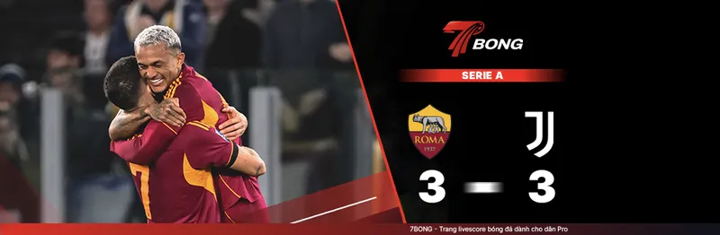 7BONG highlight: AS Roma VS Juventus [02-03-26] • Italian Serie A