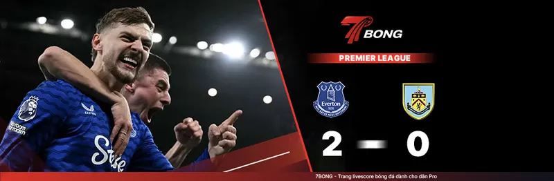 7BONG highlight: Everton VS Burnley [04-03-26] • English Premier League