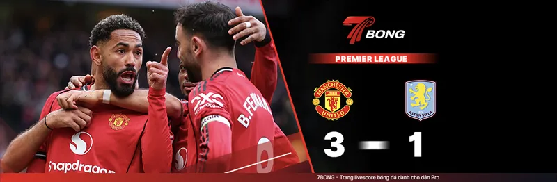 7BONG highlight: Man Utd VS Aston Villa [15-03-26] • English Premier League