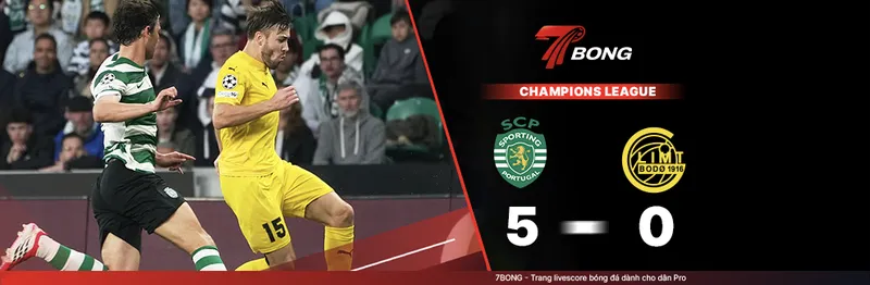 7BONG highlight: Sporting CP VS Bodo Glimt [18-03-26] • UEFA Champions League