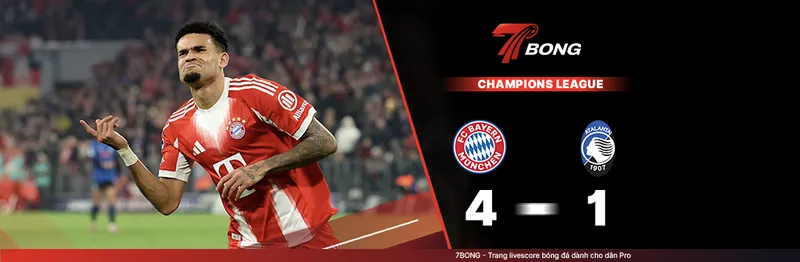7BONG highlight: Bayern Munich VS Atalanta [19-03-26] • UEFA Champions League