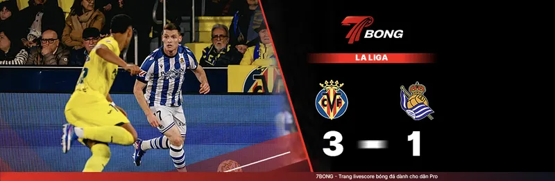 7BONG highlight: Villarreal VS Real Sociedad [21-03-26] • Spanish La Liga