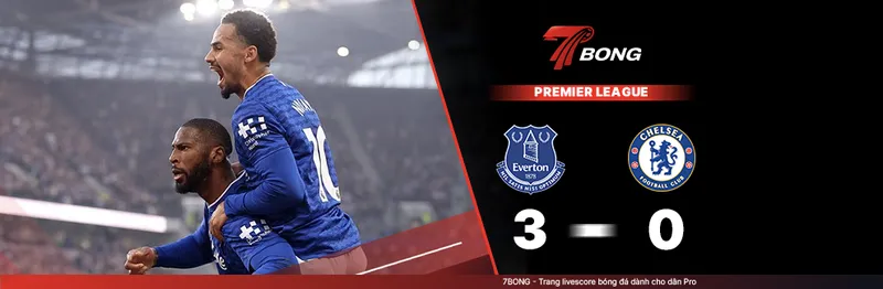 7BONG highlight: Everton VS Chelsea [22-03-26] • English Premier League