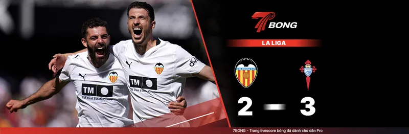 7BONG highlight: Valencia VS Celta Vigo [05-04-26] • Spanish La Liga