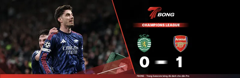 7BONG highlight: Sporting CP VS Arsenal [08-04-26] • UEFA Champions League