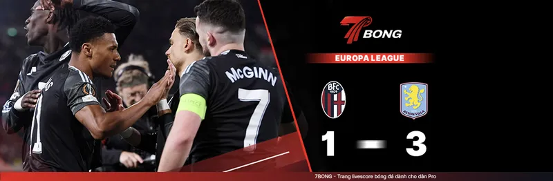 7BONG highlight: Bologna VS Aston Villa [10-04-26] • UEFA Europa League