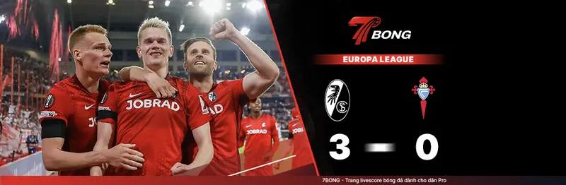 7BONG highlight: Freiburg VS Celta Vigo [10-04-26] • UEFA Europa League