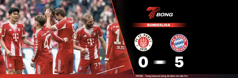 7BONG highlight: St. Pauli VS Bayern Munich [11-04-26] • Bundesliga 