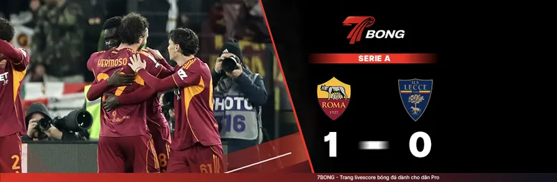 7BONG highlight: AS Roma VS Lecce [23-03-26] • Italian Serie A