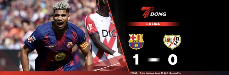 7BONG highlight: Barcelona VS Rayo Vallecano [22-03-26] • Spanish La Liga