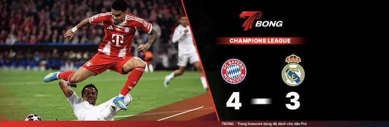 7BONG highlight: Bayern Munich VS Real Madrid [16-04-26] • UEFA Champions League