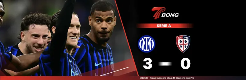 7BONG highlight: Inter Milan VS Cagliari [18-04-26] • Italian Serie A