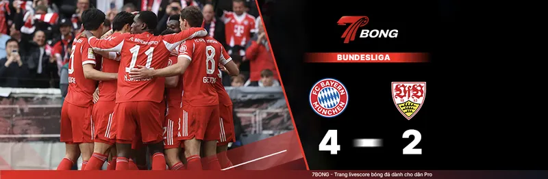 7BONG highlight: Bayern Munich VS Stuttgart [19-04-26] • Bundesliga