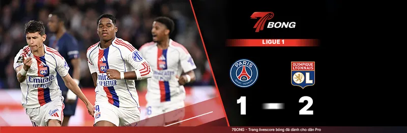 7BONG highlight: PSG VS Lyon [20-04-26] • French Ligue 1