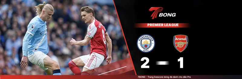 7BONG highlight: Man City VS Arsenal [19-04-26] • English Premier League