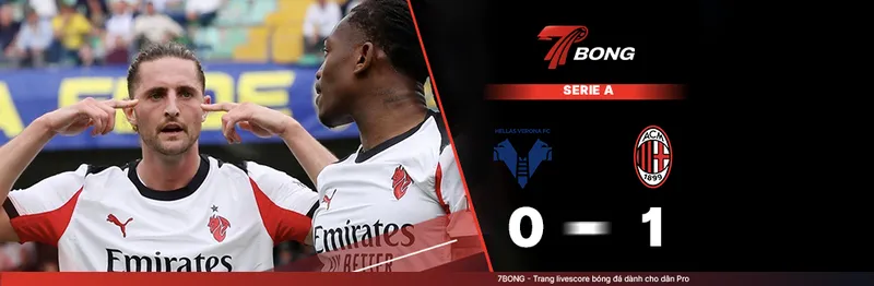 7BONG highlight: Verona VS AC Milan [19-04-26] • Italian Serie A