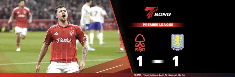7BONG highlight: Nottingham VS Aston Villa [12-04-26] • English Premier League 