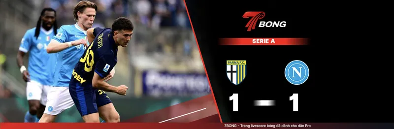 7BONG highlight: Parma VS Napoli [12-04-26] • Italian Serie A 