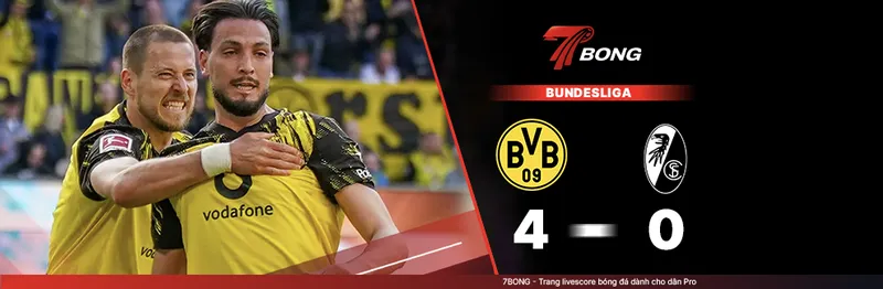 7BONG highlight: Dortmund VS Freiburg [26-04-26] • Bundesliga