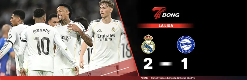 7BONG highlight: Real Madrid VS Alaves [22-04-26] • Spanish La Liga