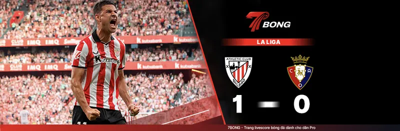 7BONG highlight: Athletic Club vs Osasuna [22-04-26] • Spanish La Liga