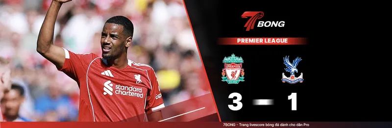 7BONG highlight: Liverpool VS Crystal Palace [25-04-26] • English Premier League