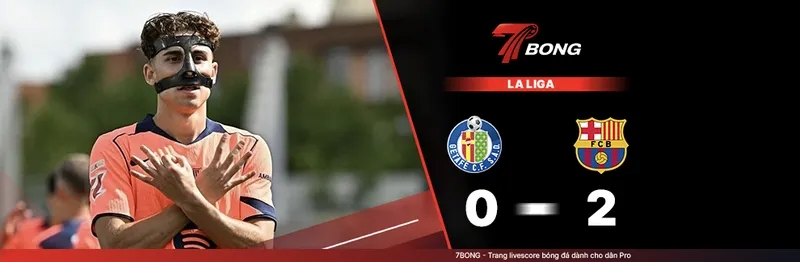 7BONG highlight: Getafe VS Barcelona [25-04-26] • Spanish La Liga