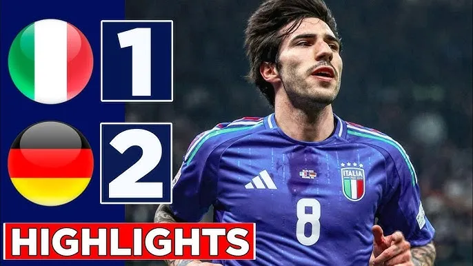 Video bàn thắng: Ý 1 - 2 Đức: Đội khách thắng ngược