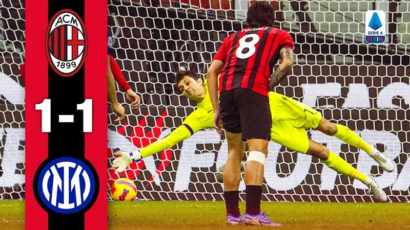 Video highlights: AC Milan vs. Inter Milan: Bán kết Copa Italia