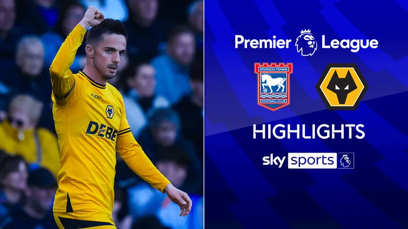 Video highlights: Ipswich vs. Wolverhampton • Vòng 30 Ngoại Hạng Anh