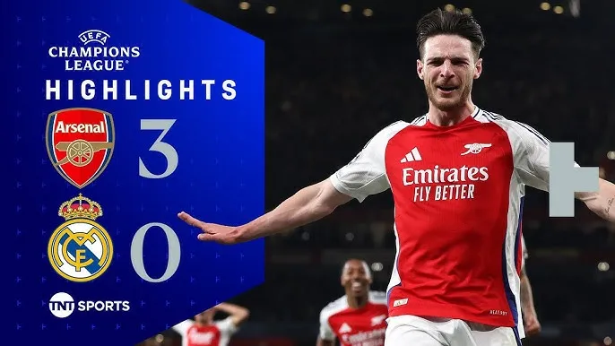 Video highlights: Arsenal vs. Real Madrid • Kền kền gãy cánh
