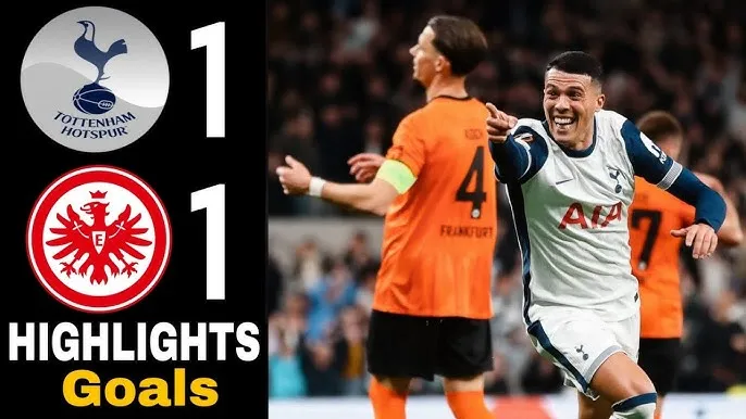 Video highlights: Tottenham vs. Frankfurt • Tứ kết Europa League