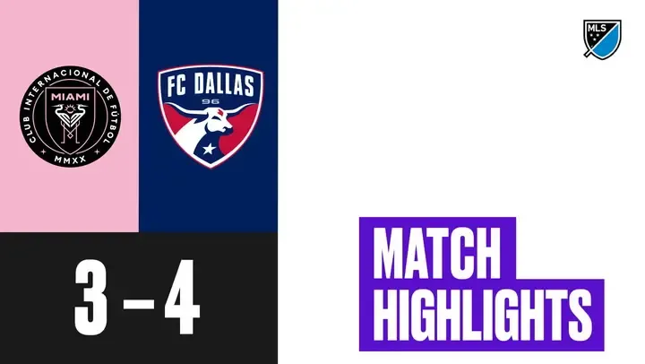 Video highlight: Inter Miami vs. FC Dallas • Vắng bóng trụ cột