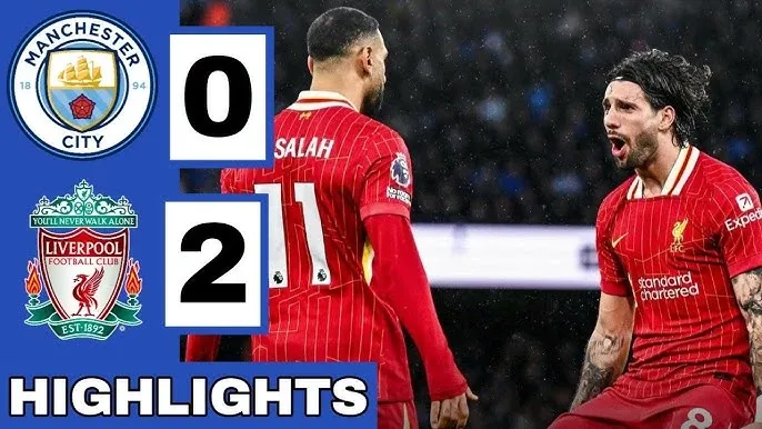 Video bàn thắng Manchester City 0-2 Liverpool: Ấn định từ hiệp 1