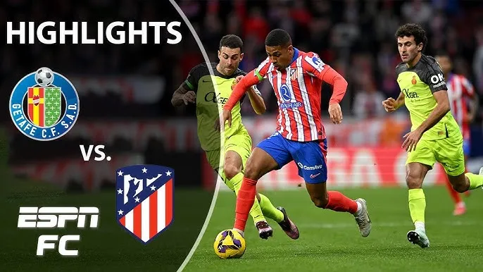 AtleticoMadrid v. Getafe highlight + goals
