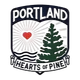Logo of Portland Hearts of Pine